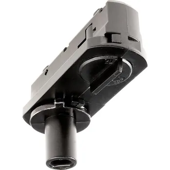 Bodové svítidlo LIGHT IMPRESSIONS Deko-Light 1-fázový kolejnicový systém, D One 1-fázový adaptér pro montáž svítidel, 220-240V černá RAL 9011 70 mm - LIGHT IMPRESSIONS IMPR 720037