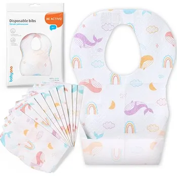 BabyOno Jednorazové dětské bryndáčky 10…