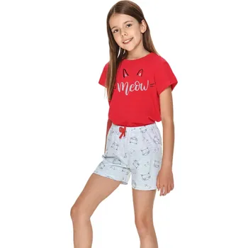 Dívčí pyžamo TARO Dívčí pyžamo 2711 Sonia red 104