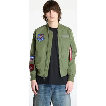 Pánská casual bunda Bunda Alpha Industries MA-1 TT Flying Tigers Sage Green L