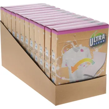 Změkčovač vody Ultra Clean Ubrousky na praní prádla , 10 ks