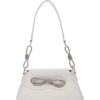 TOM&EVA Originální bílá dámská slavnostní kabelka AMBEL