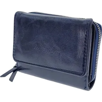 Ines Delaure Moderní tmavě modrá dámská peněženka 7UOGD