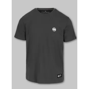 Pánské tričko PitBull West Coast Pit Bull West Coast - triko SMALL LOGO 170 grafitové Barva: šedá, Vel: M