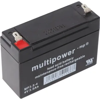 RC náhradní díl Akumulátor 4V / 3,5Ah olověný - MP3.5-4 Multipower