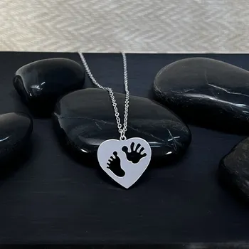 Náhrdelník Atelier Fantazie - Náhrdelník z oceli LXXIV - Srdíčko - 44074