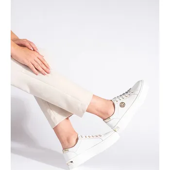 Dámské tenisky Goodin Trendy tenisky dámské bílé bez podpatku 37