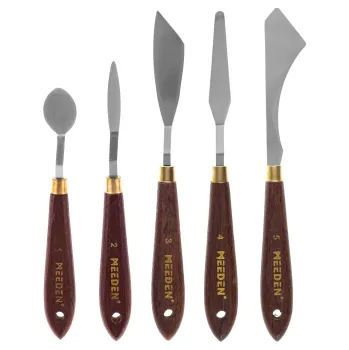 Umělecký štětec Sada malířských špachtlí Meeden 5ks (Sada malířských špachtlí Meeden 5ks)