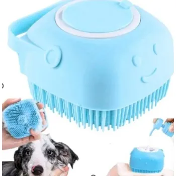 Kartáč pro zvířata Kartáč na mytí psů a koček silikonový KX5626