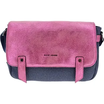 Kabelka DAVID JONES Trendy růžová dámská malá kabelka VFK1Z