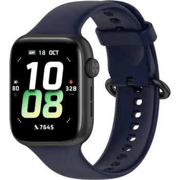 Příslušenství k chytrým hodinkám eses Silikonový hladký řemínek pro Honor Watch 5 - Modrý