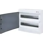 Rozvodnice nástěnná ECT2x18PT průhledné dvířka