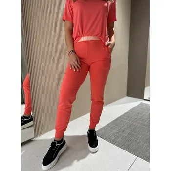 Dámské tepláky HUGO SPORTY 50520499 korálové Velikost: L