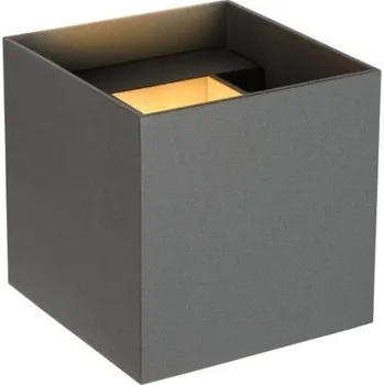 Nástěnné svítidlo Lucide XIO - nástěnné svítidlo - stmívatelné - G9 - 1x4W 2700K - Šedá 09217/04/36