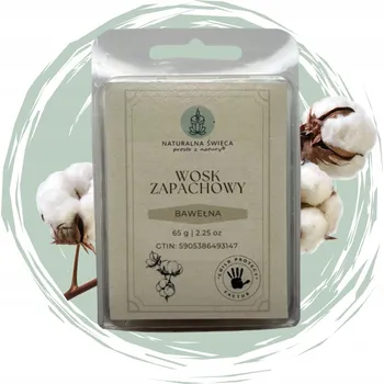 Svíčka Vonná Vosk svíčka Naturalna Świeca bavlna , doba hoření až 10 hodin