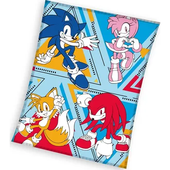 deka Dětská deka Ježek Sonic Original 130x170 cm