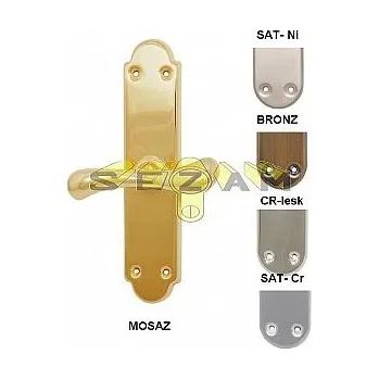 Okenní klika ART VIENNA rozvora surová mosaz