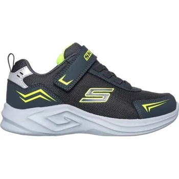 Chlapecká obuv Dětská vycházková obuv Skechers MAZEMATICS 33 Tmavě šedá, Reflexní neon, Šedá