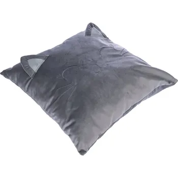 Dekorativní polštářek TIAKI dekorační polštářek s kočičím obličejem