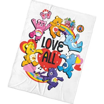 deka Dětská deka Medvídci Care Bears 150x200 cm