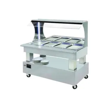 Vinotéka SALÁTOVÝ BAR PŘÍSTĚNNÝ VYHŘÍVANÝ SBM 40 C - BÍLÉ DŘEVO