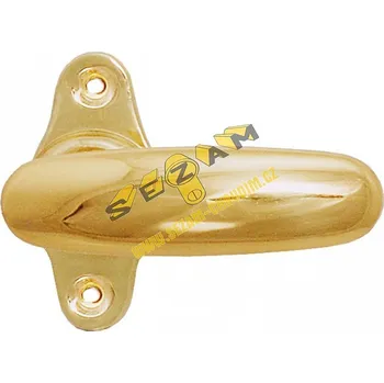 Okenní klika DECENT půloliva EURO surová mosaz