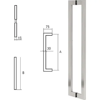 Madlo do koupelny 88630450 nerez madlo