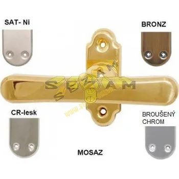 Okenní klika INDIVIDUAL oliva bronz