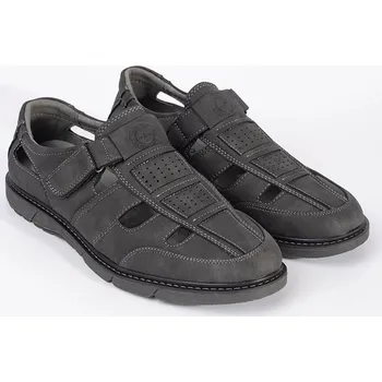 Pánské polobotky Originální pánské polobotky šedé 40