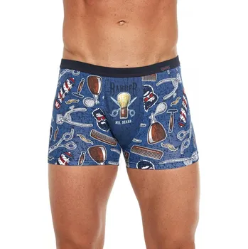Boxerky CORNETTE Pánské boxerky 280/199 Tattoo Barber L