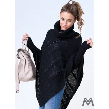 Dámské pončo VERSABE NOEMI černé