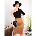 Dámská pouzdrová sukně VSB ELLA camel