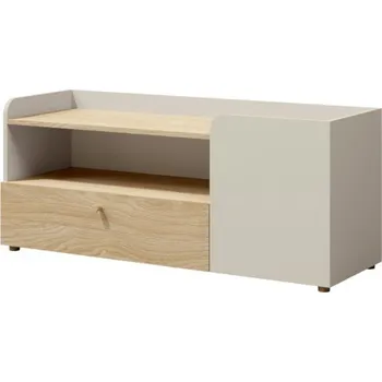 Dětská skříň Nábytek PEGAS s.r.o. Televizní stolek Yuva R12 béžová/dub