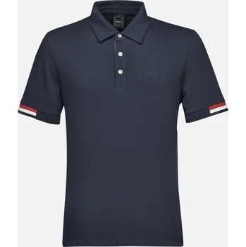 Pánské tričko Tmavě modré pánské polotričko Geox - Pánské GEOX modrá 3260962