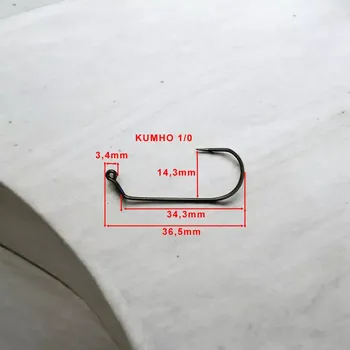 Rybářský háček KUMHO-JIGOVÝ HÁČEK 60° VEL.1/0-10KS