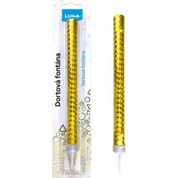 Dortová svíčka LUMA DORTOVÁ FONTÁNA