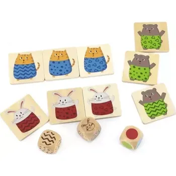 Dřevěná hračka VIGA, Dřevěná hra rychlého hádání