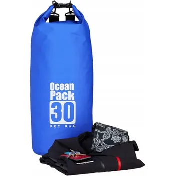 Vodácké vybavení Vodotěsný vak, nepromokavá taška 30L - Granátová