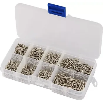 Spojovací materiál CAB Tools FS010038 Křížové Šrouby 4 mm - 20 mm 800 ks