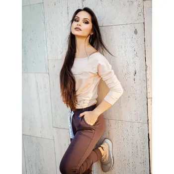 Dámská tepláková souprava VSB11 choco + latté