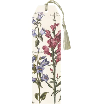 Zarážka na knihu Sköna Ting, Švédsko Sköna Ting - Knižní záložka Blue Flowers - 17 × 5 cm