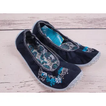 Dívčí bačkory Balerínky bačkůrky cvičky Befado 893Y073 s výšivkou velikost: 33