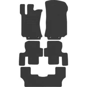 autokoberec Kobercové rohožky Edecor velurové 5 ks