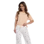 Dámské krátké pyžamo Cornette 798/306 Suzie L Béžová