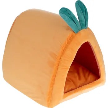 TIAKI králičí nora mrkev cca 36x32x30cm pro malá zvířata