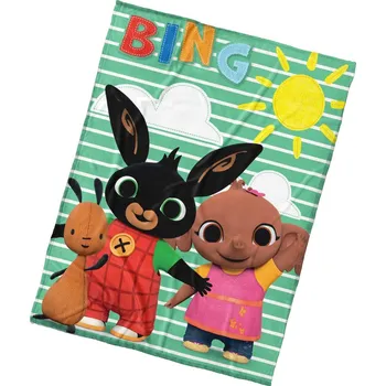 deka Dětská deka Zajíček Bing Sluníčkový Den 110x140 cm