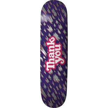 Příslušenství pro skateboard Deck Thank You Modern Logo Silver Foil 8.0