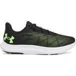 Pánská běžecká obuv Under Armour CHARGED SPEED SWIFT 11 Černá, Světle zelená, Bílá