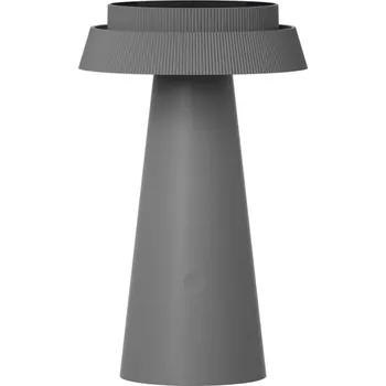 Venkovní osvětlení LED Solární lampa MARAKESZ LED/3,7V USB 3600 mAh 1800/2700/3000K IP54 šedá