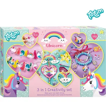 Výtvarná sada Jednorožec Kreativní set 3v1